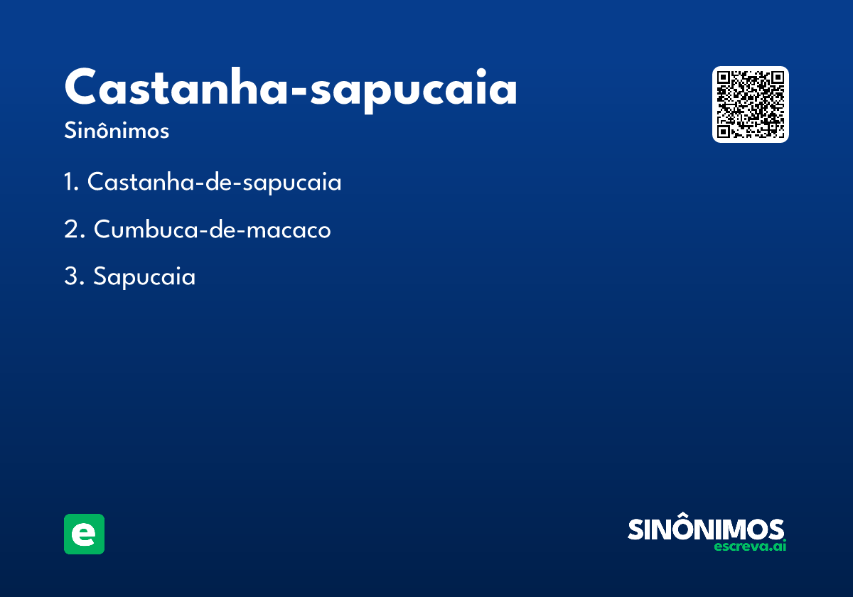 castanha-sapucaia