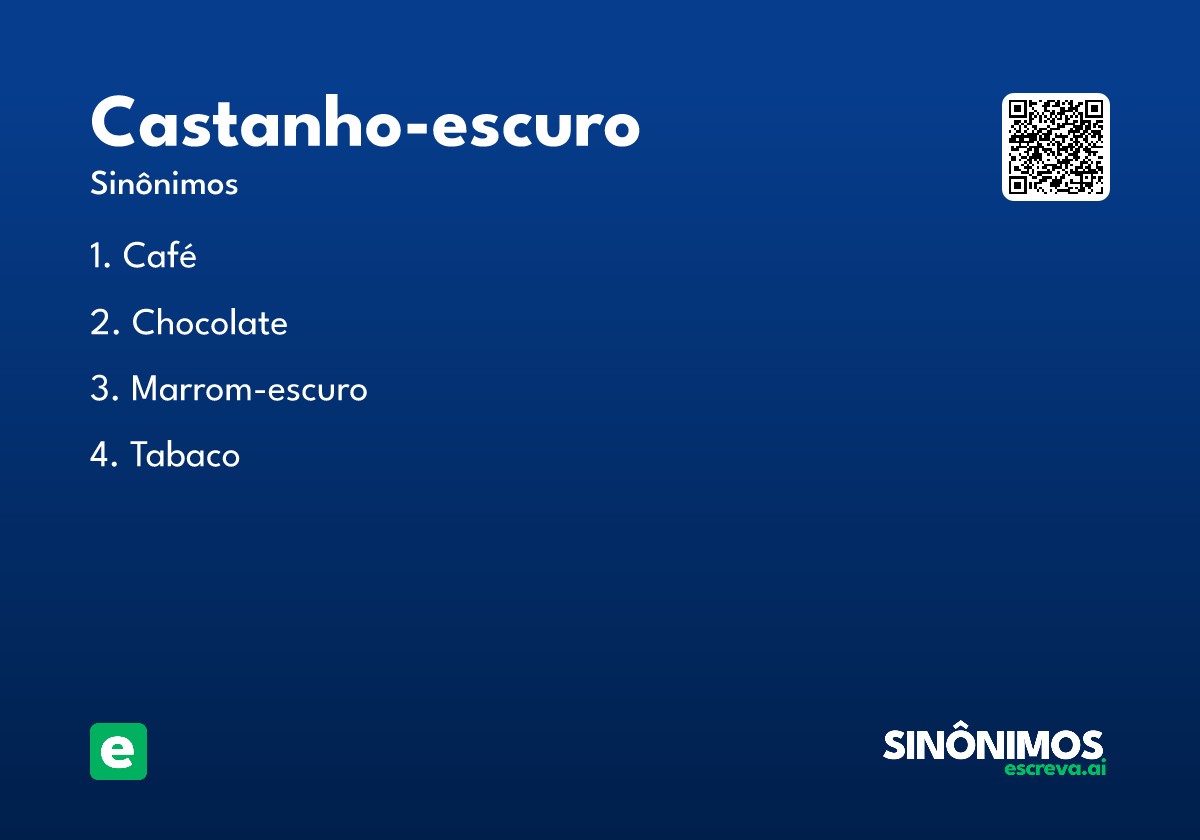 castanho-escuro