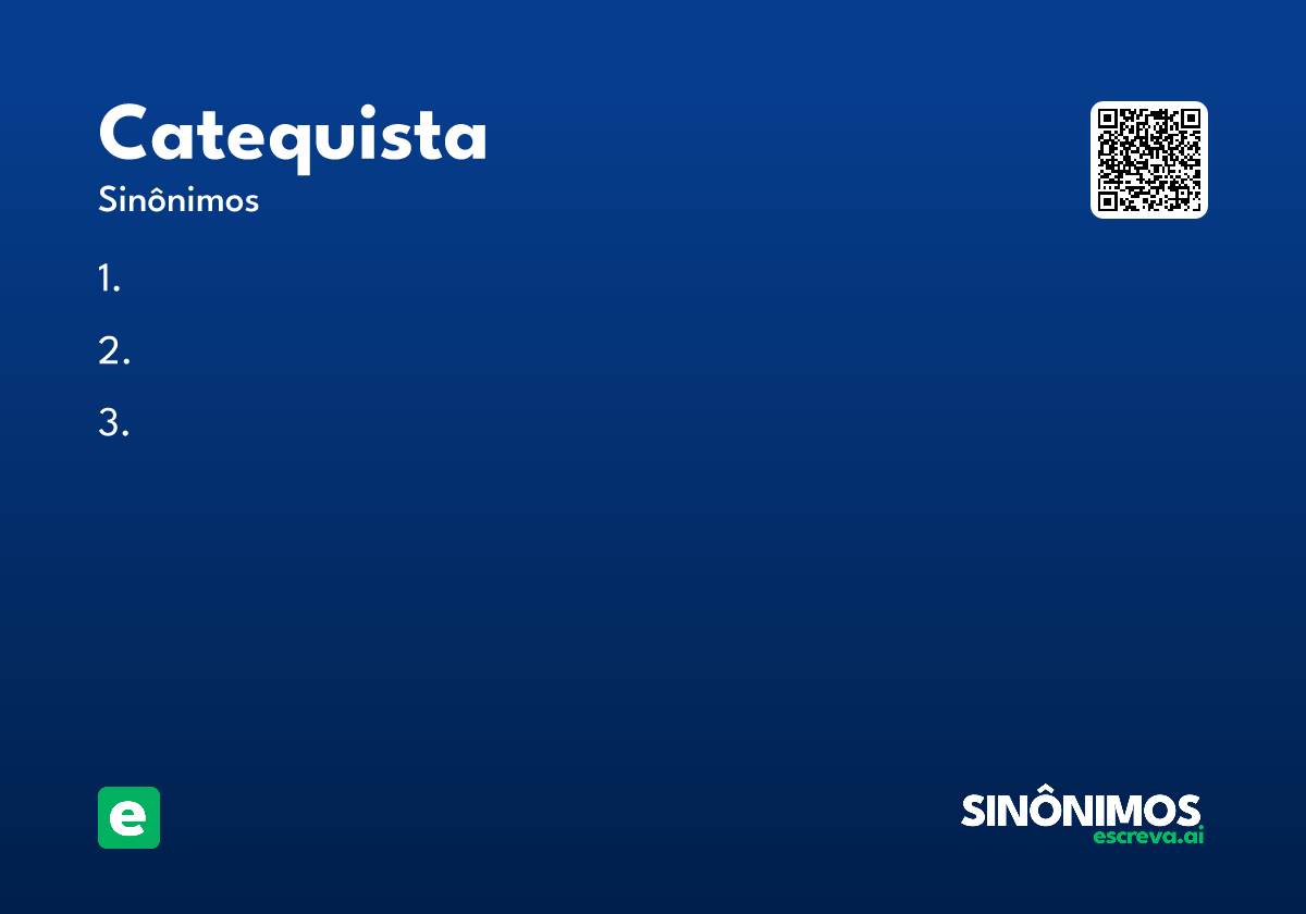 catequista