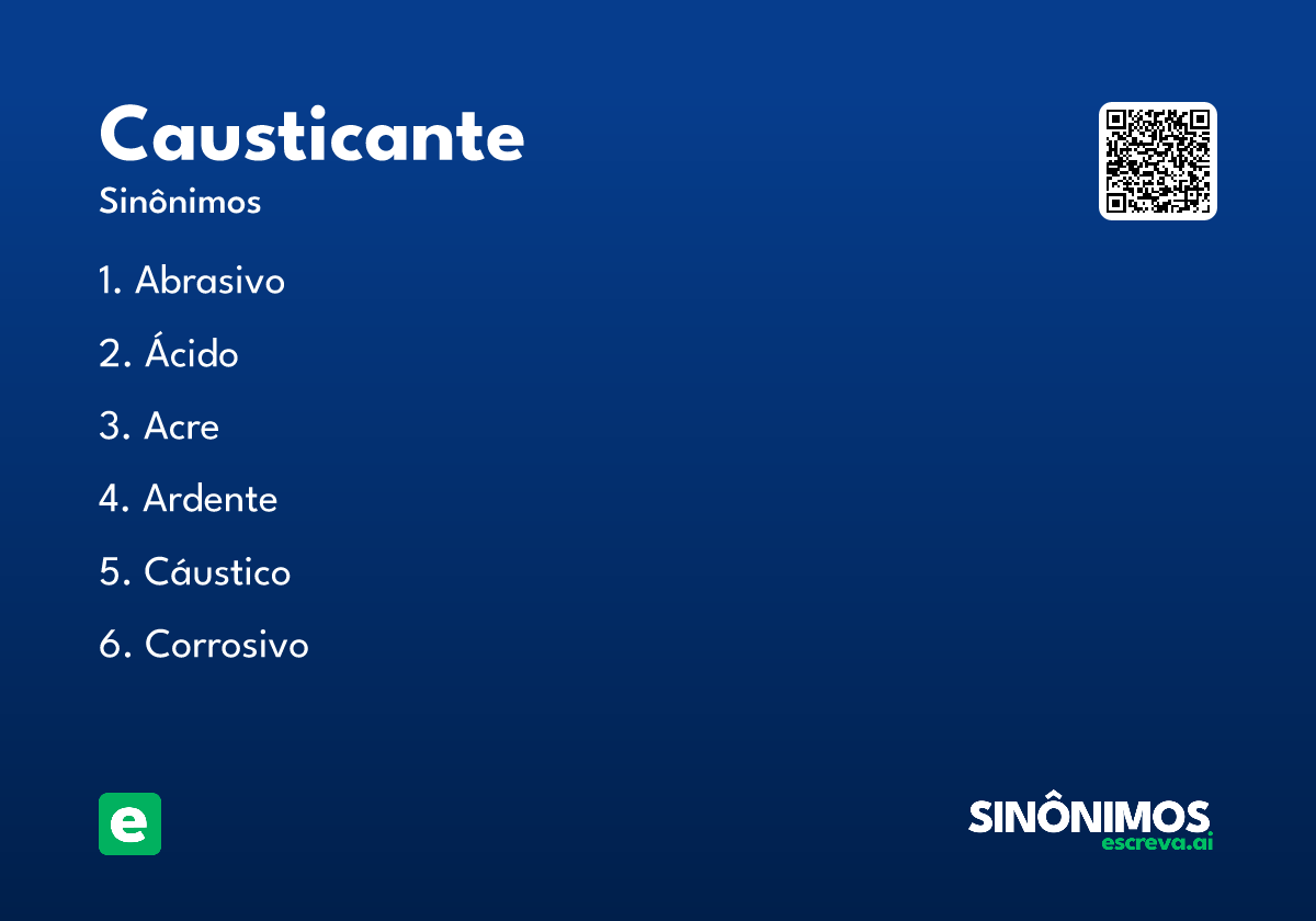causticante