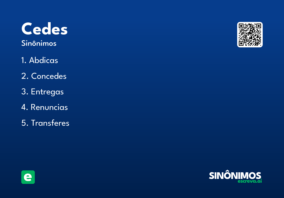 cedes
