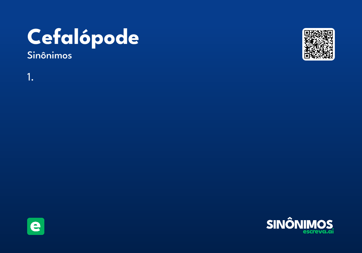 cefalópode
