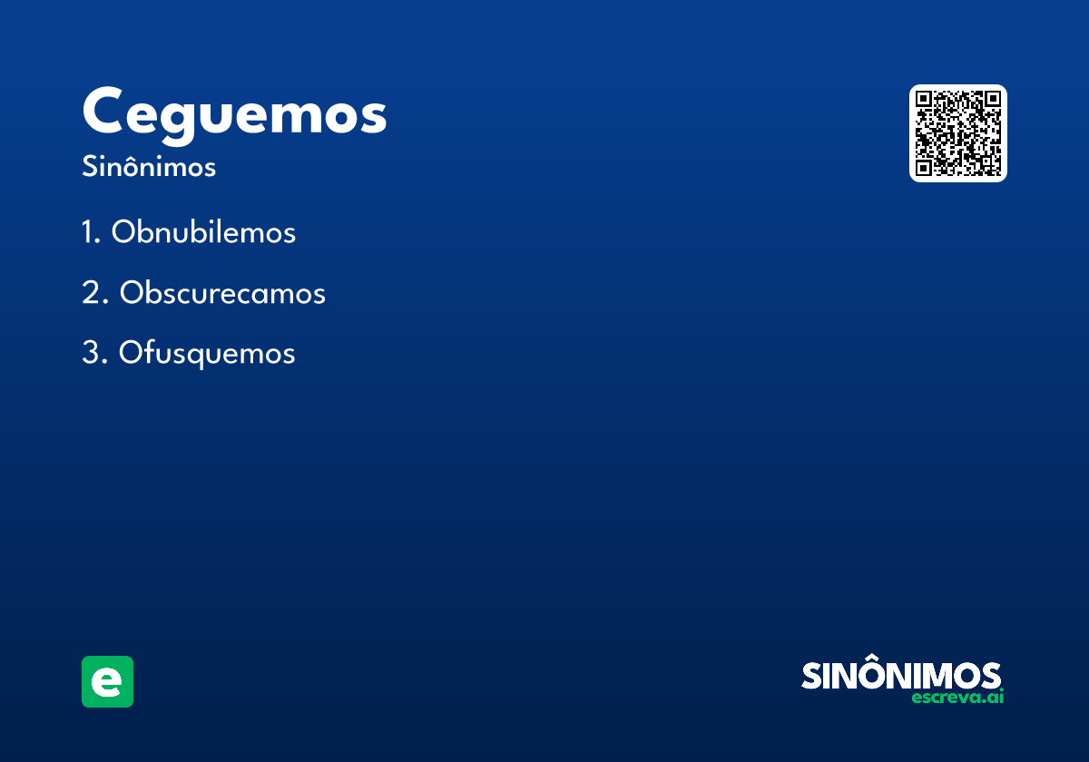 ceguemos