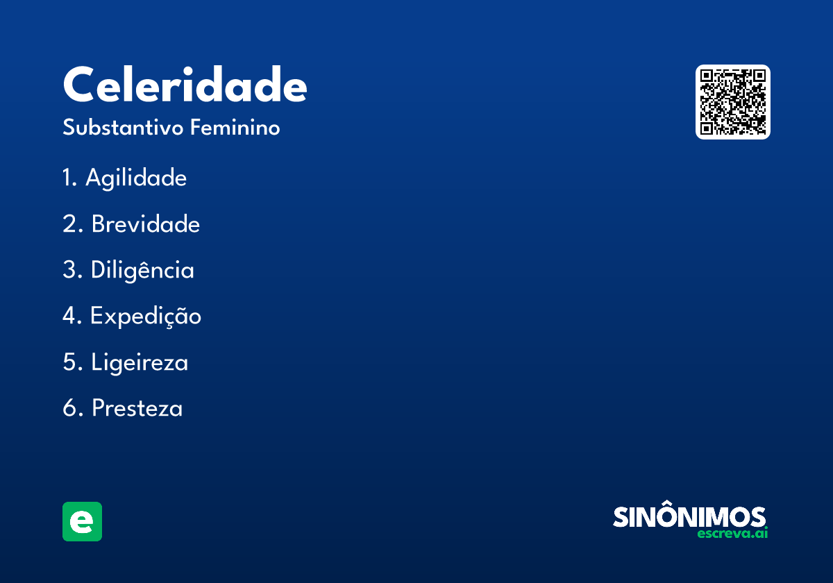 celeridade