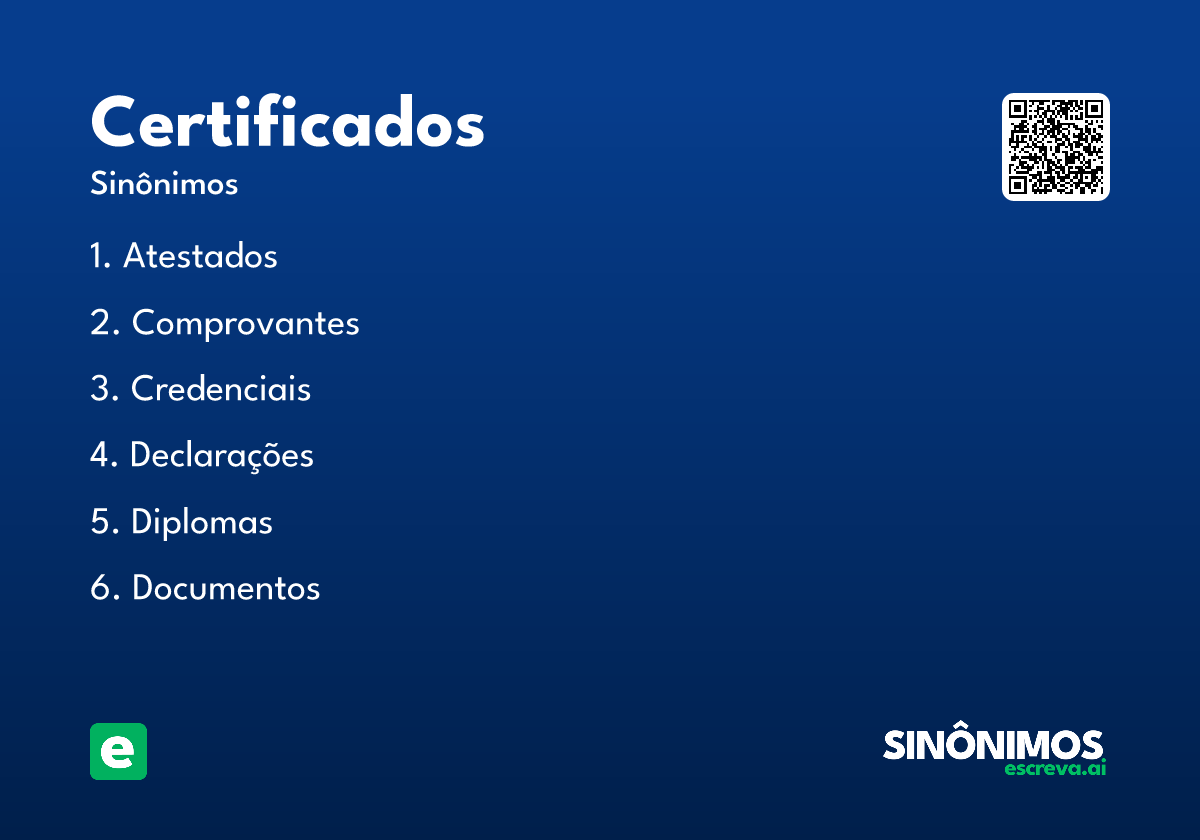 certificados