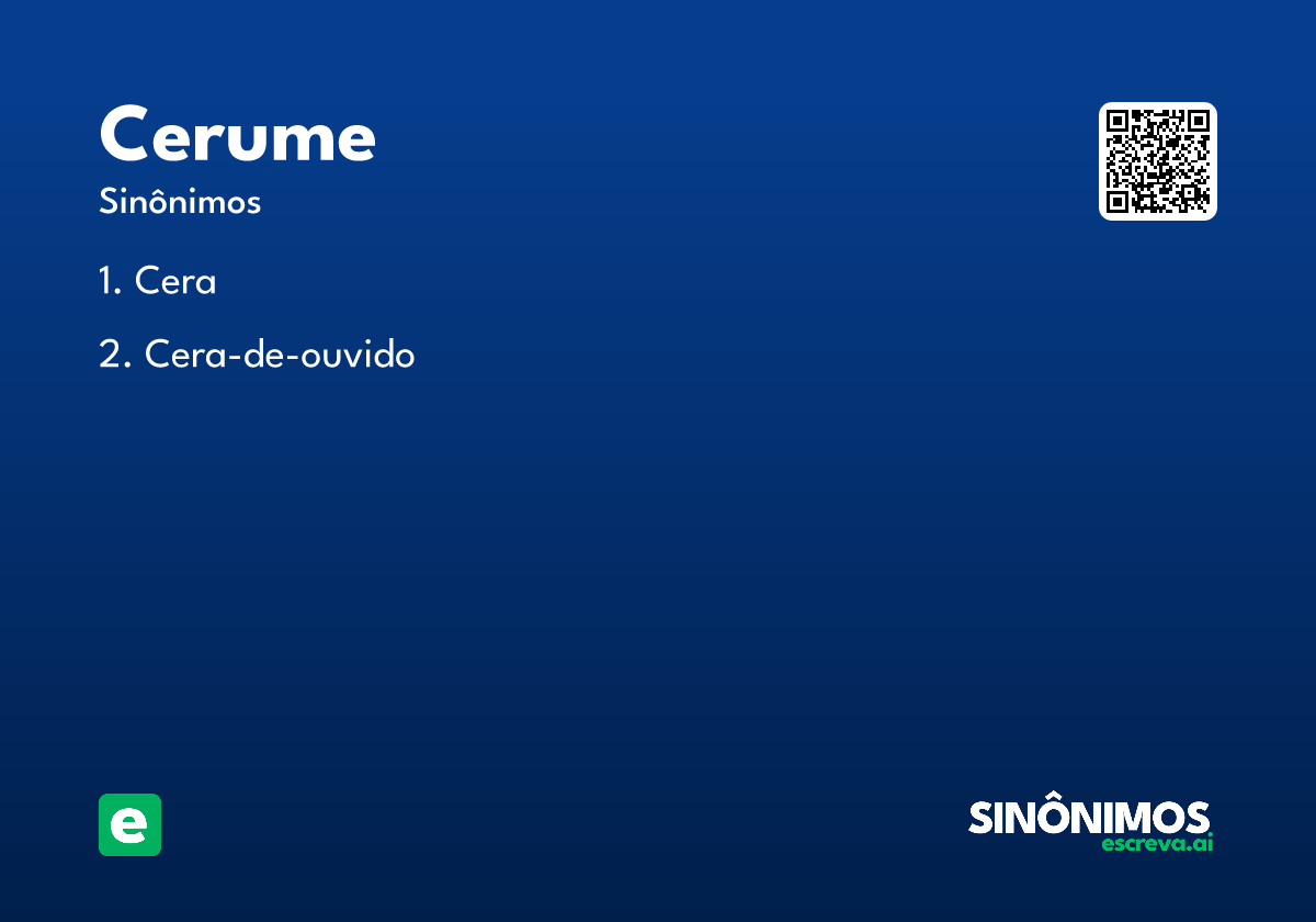 cerume