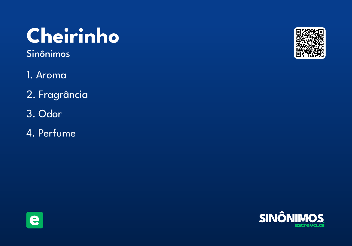 cheirinho