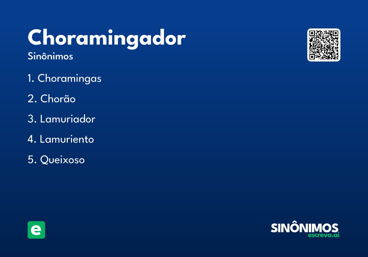 choramingador