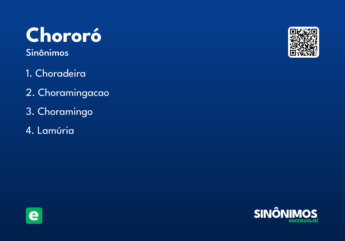 chororó