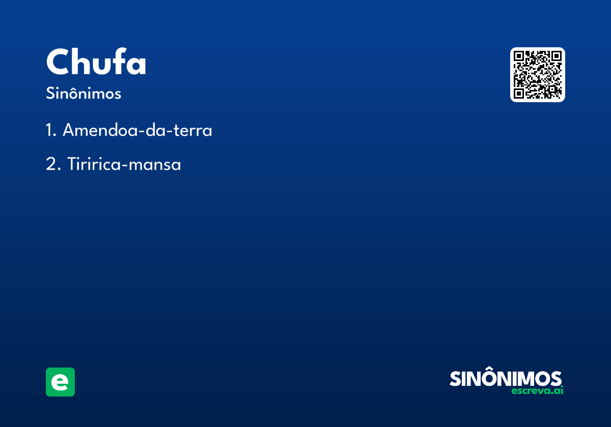 chufa