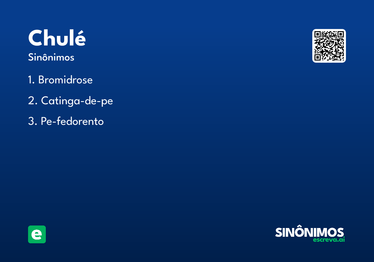 chulé