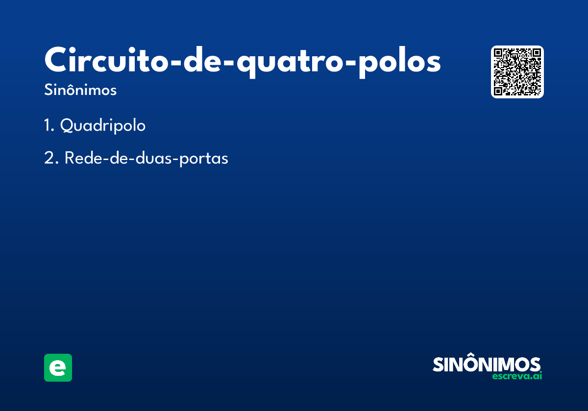 circuito-de-quatro-polos