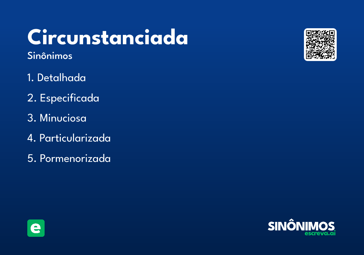 circunstanciada