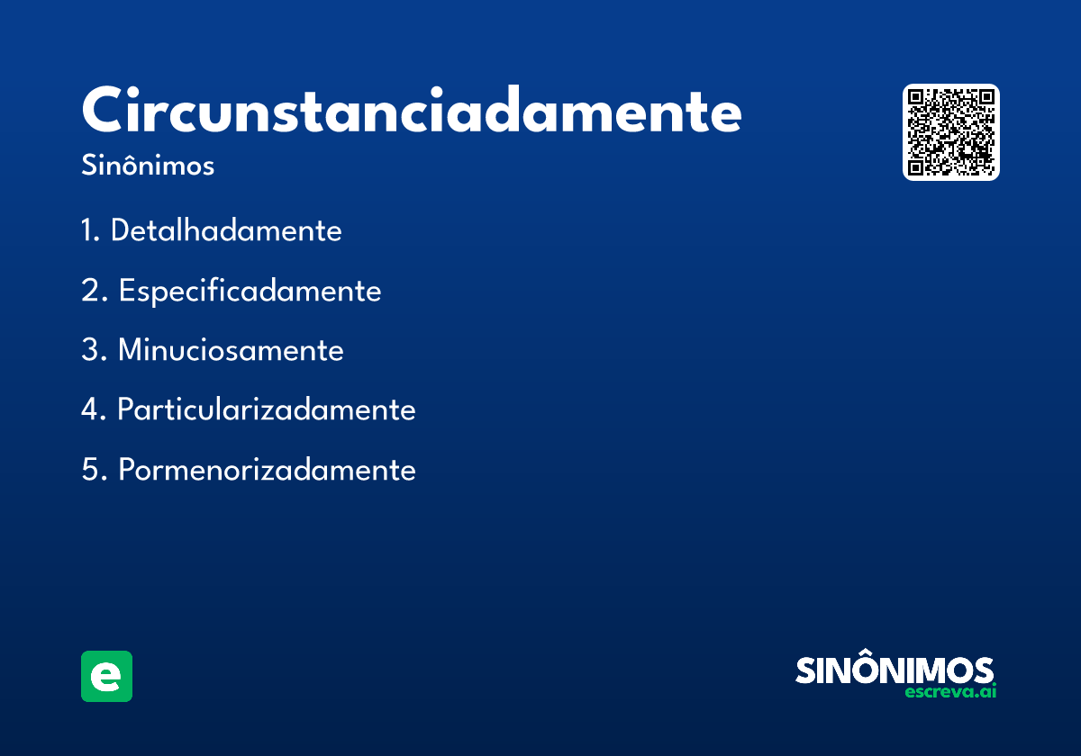 circunstanciadamente