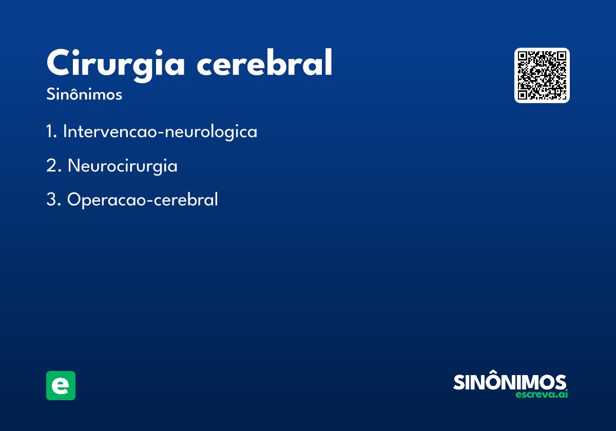 cirurgia cerebral