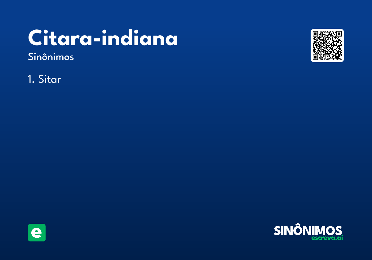 citara-indiana