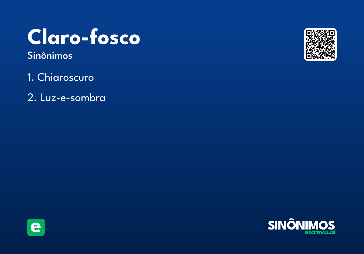 claro-fosco