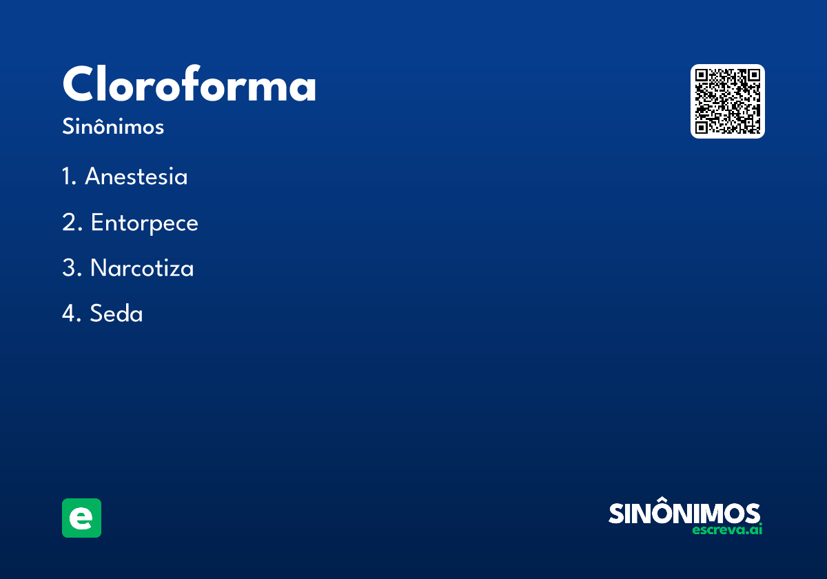 cloroforma