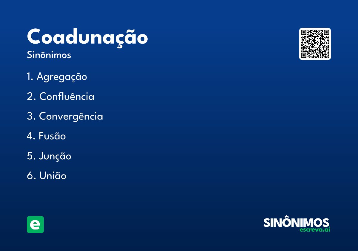 coadunação