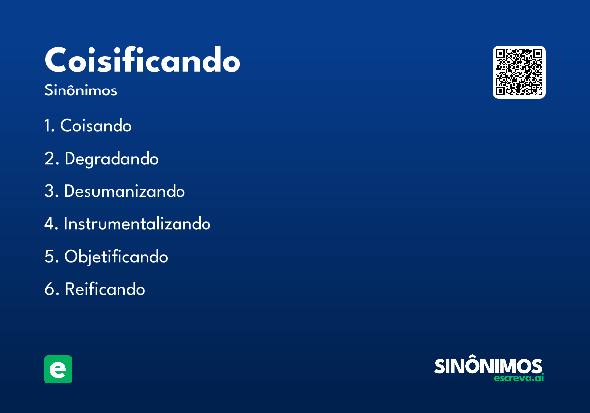 coisificando