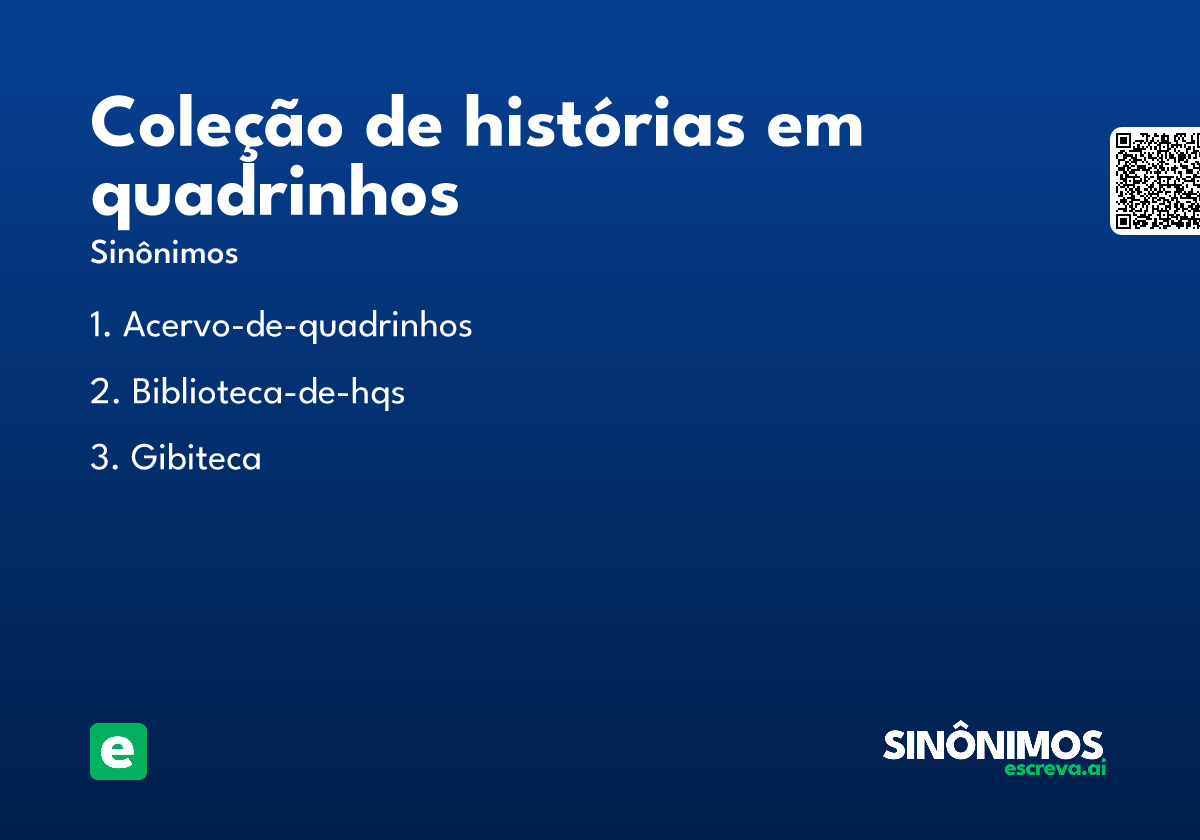 coleção de histórias em quadrinhos