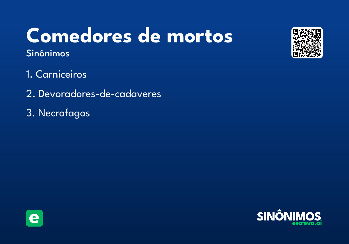 comedores de mortos