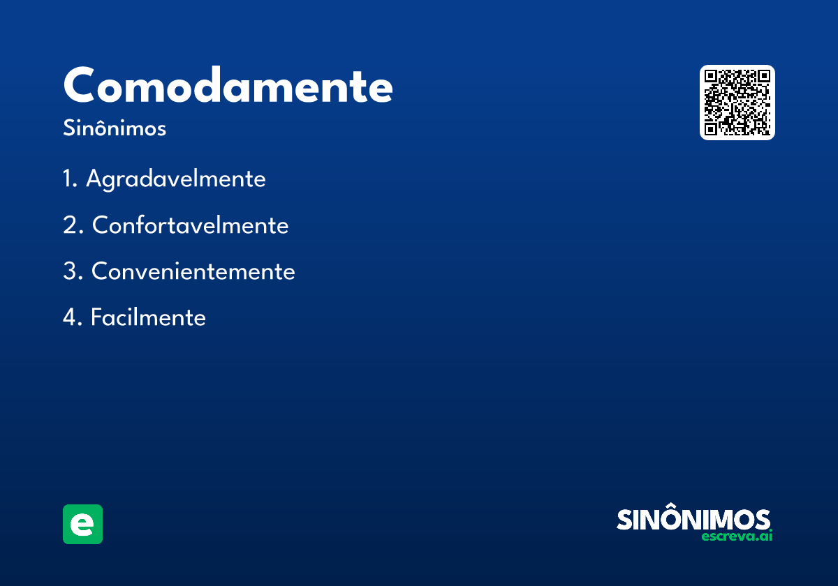 comodamente