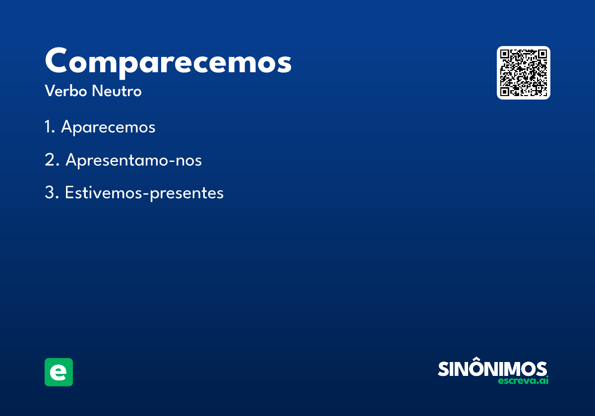 comparecemos