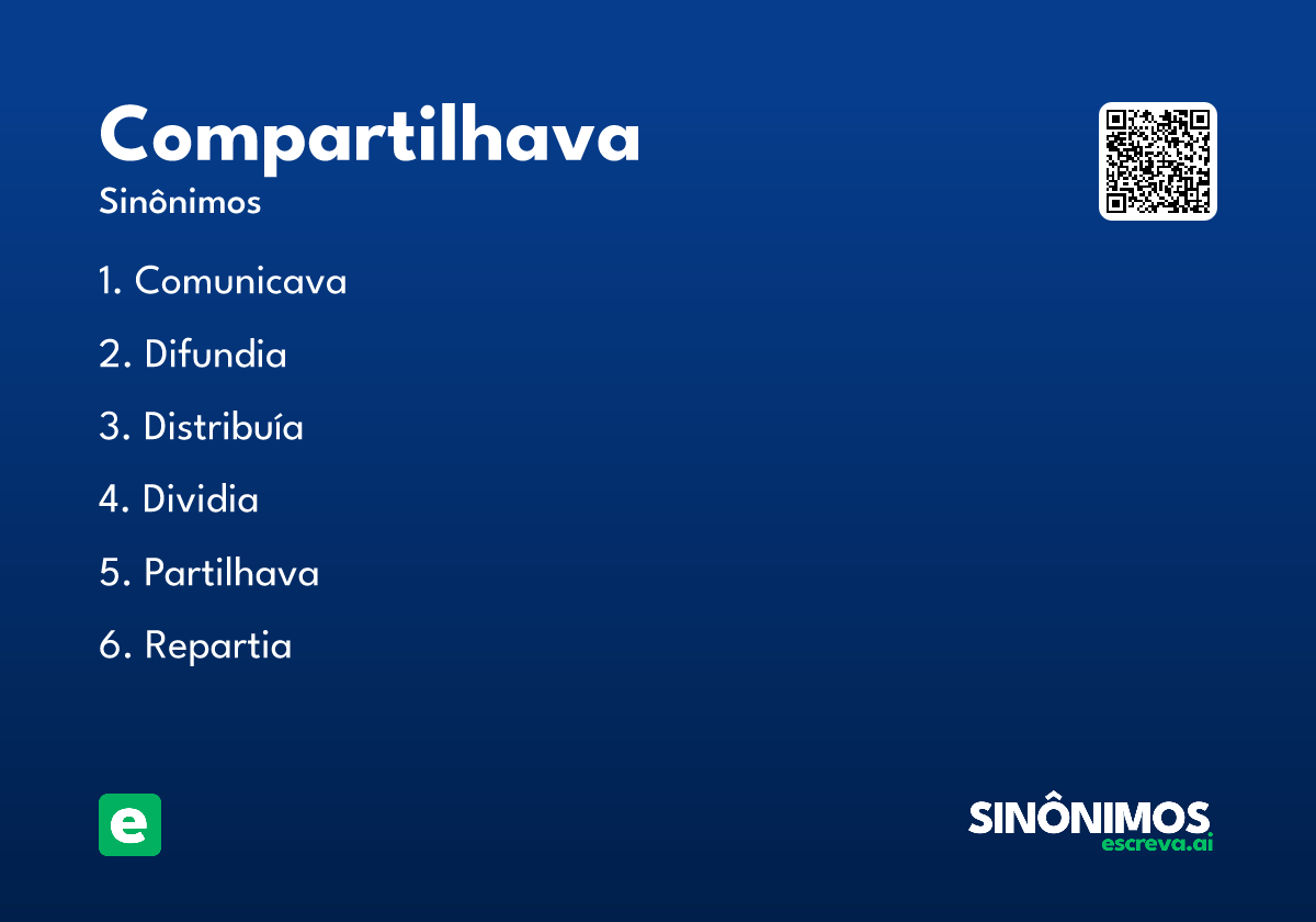 compartilhava