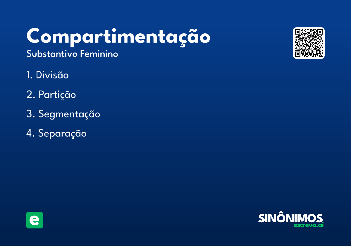 compartimentação