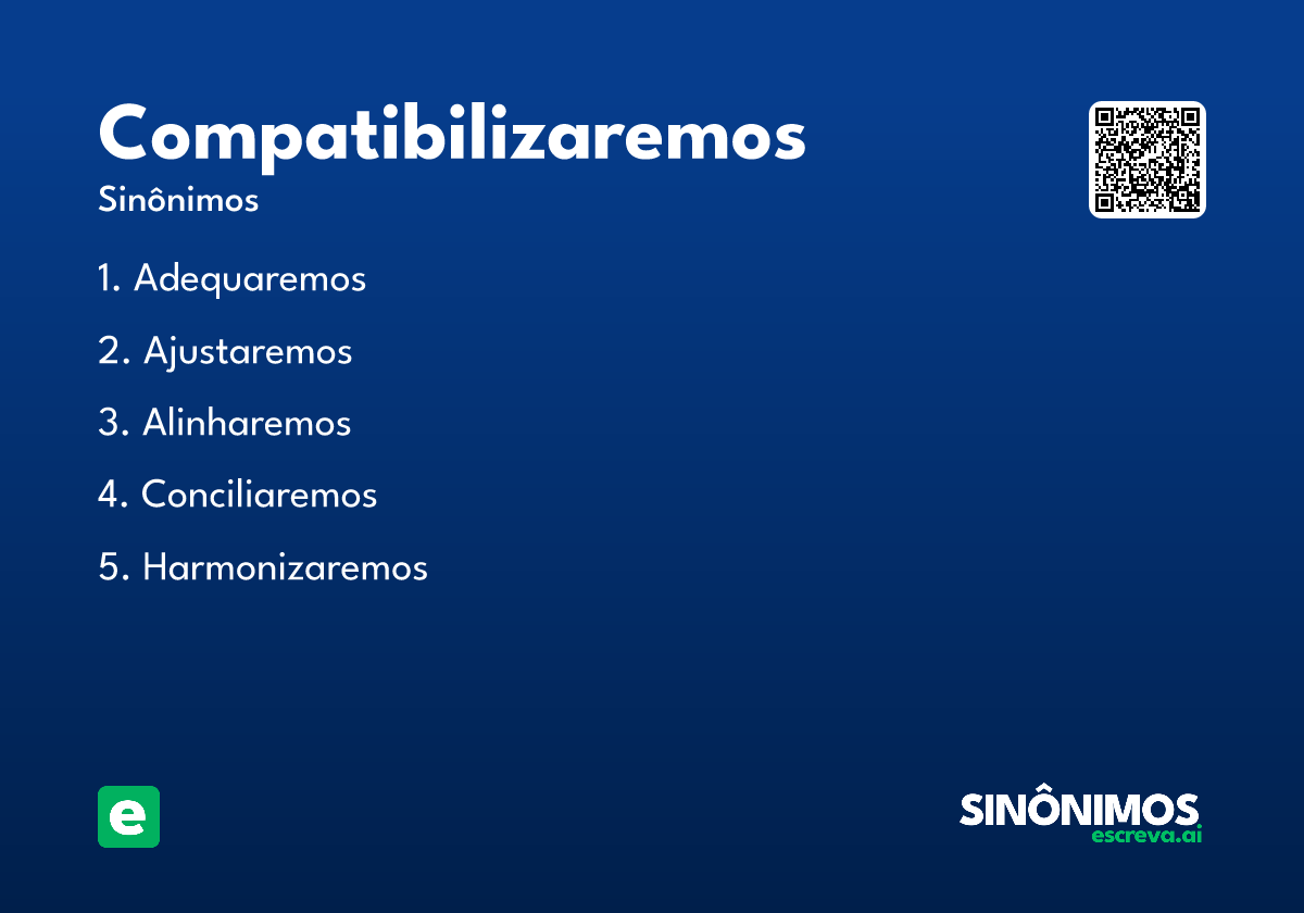 compatibilizaremos
