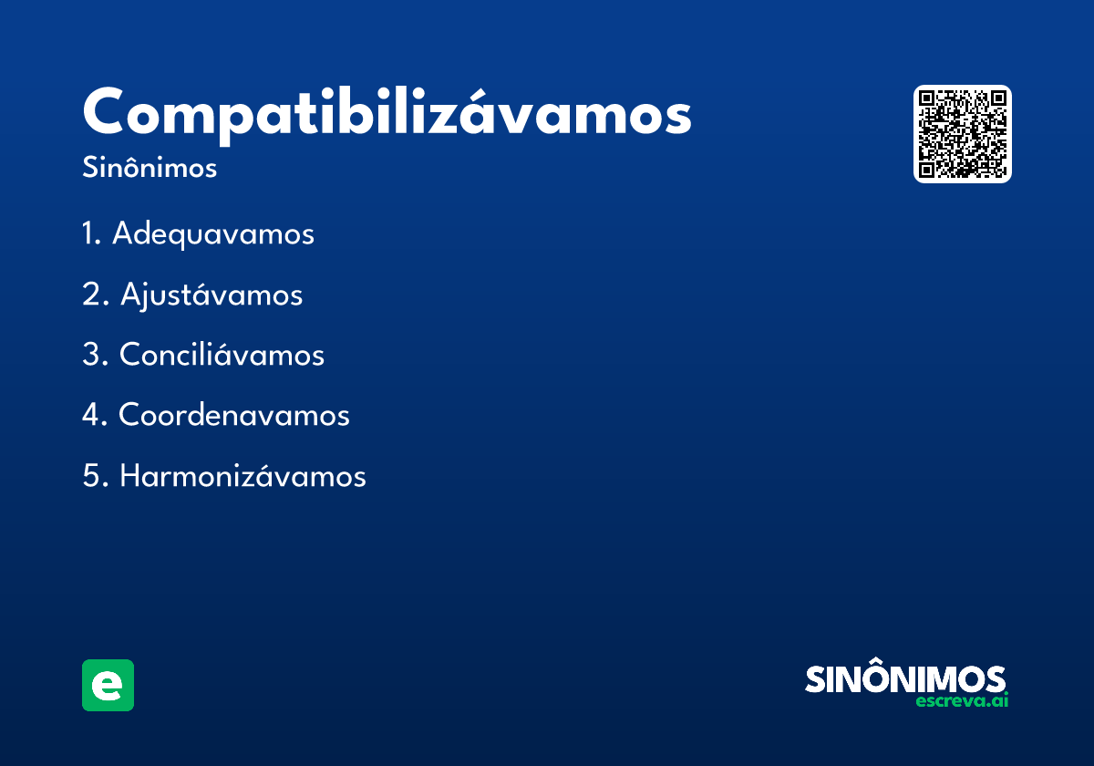 compatibilizávamos