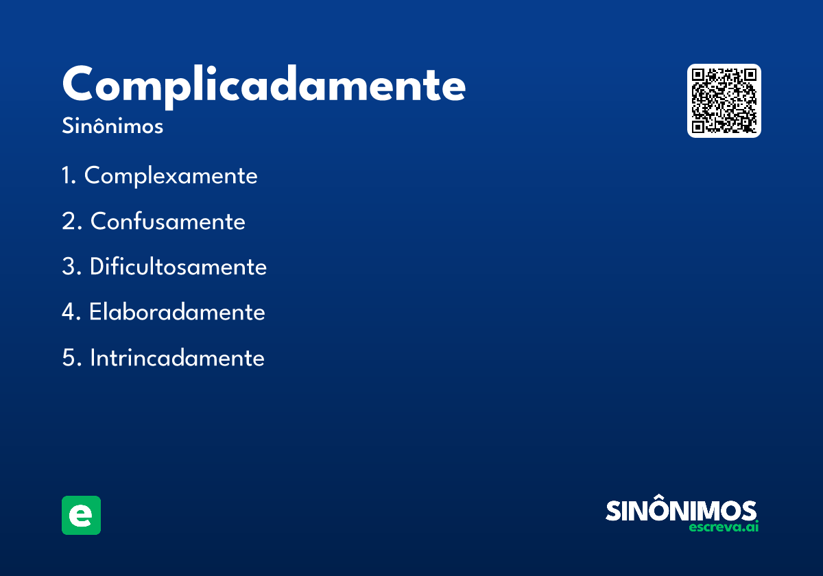 complicadamente