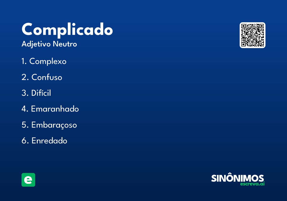 complicado