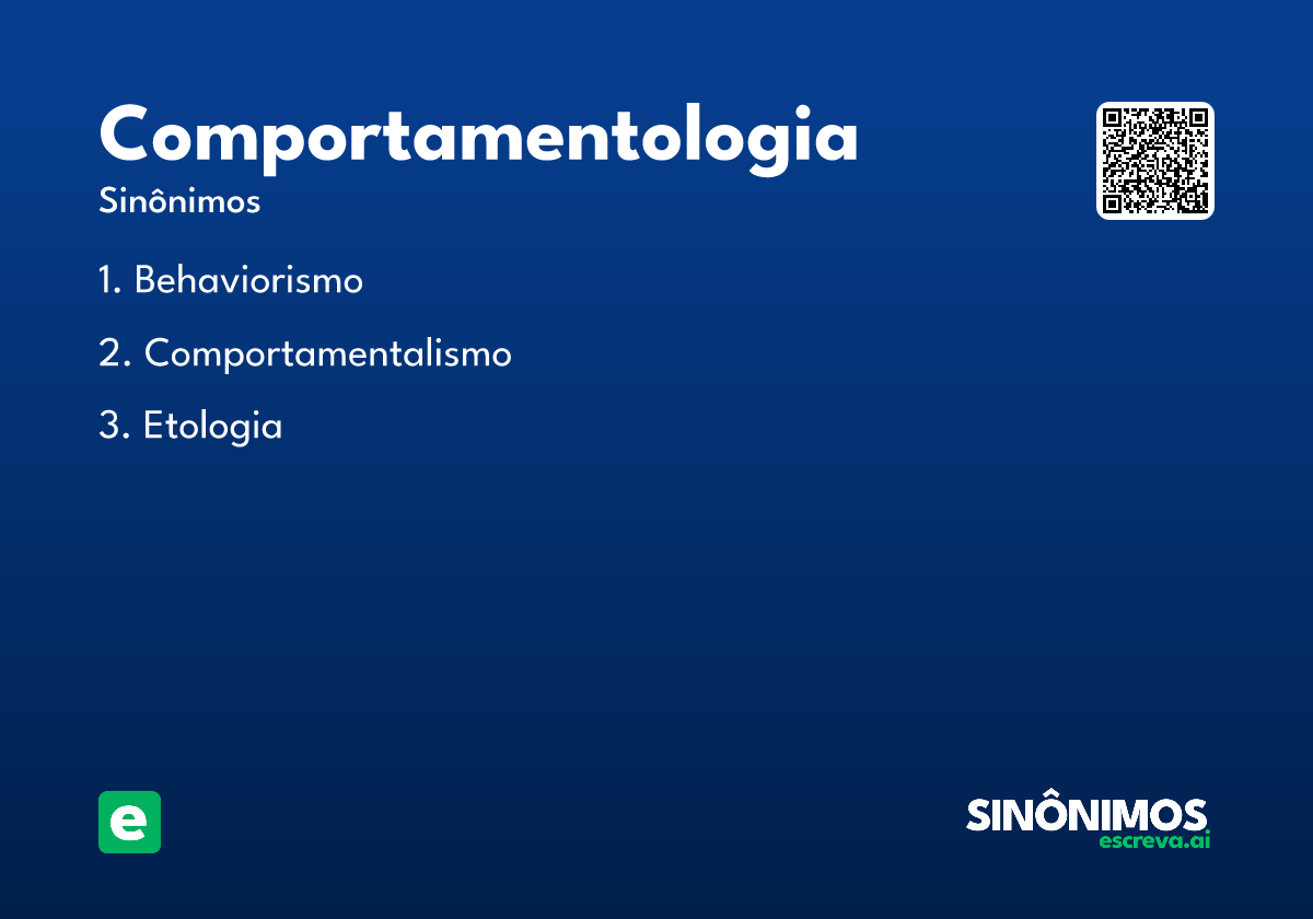 comportamentologia
