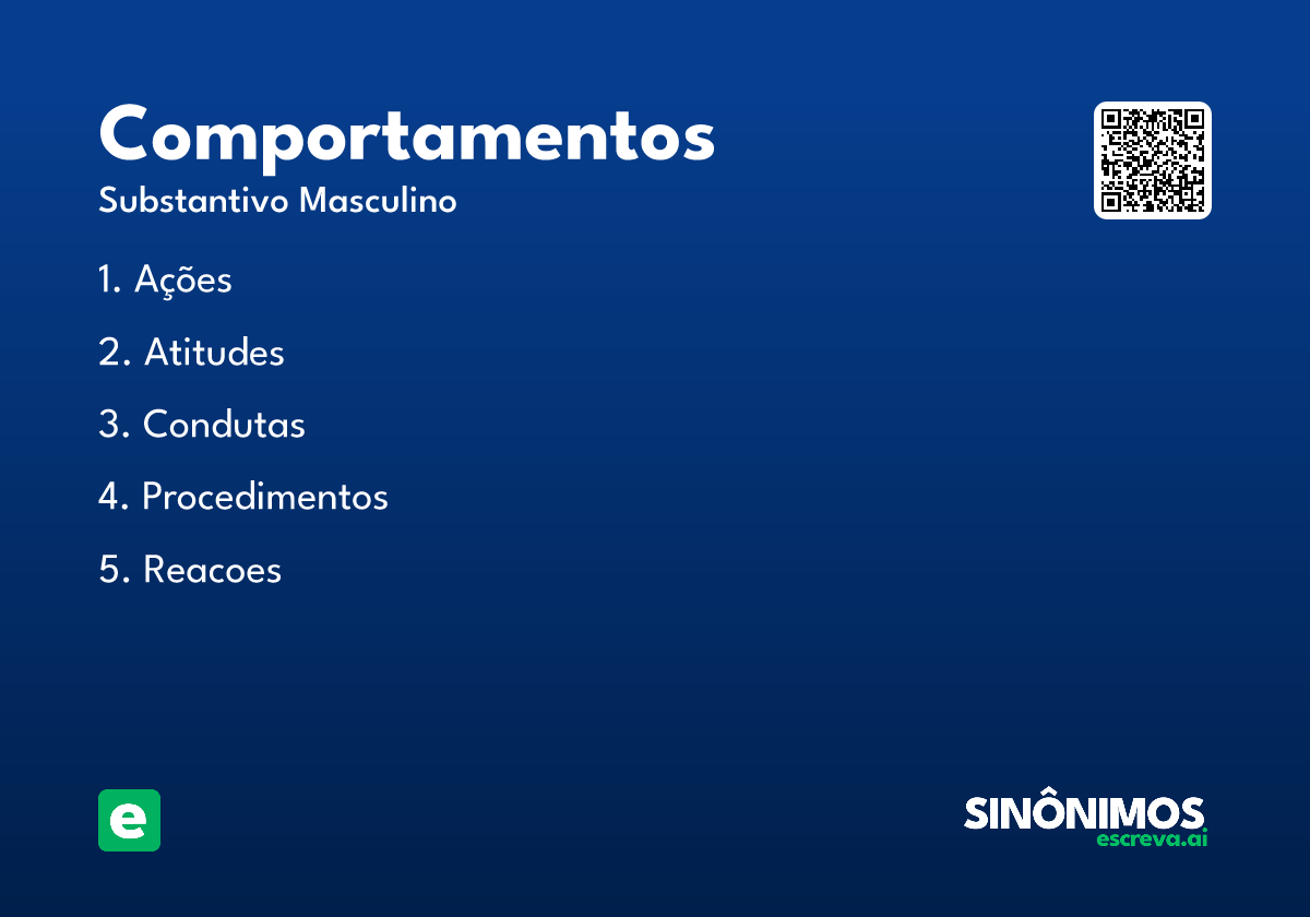 comportamentos