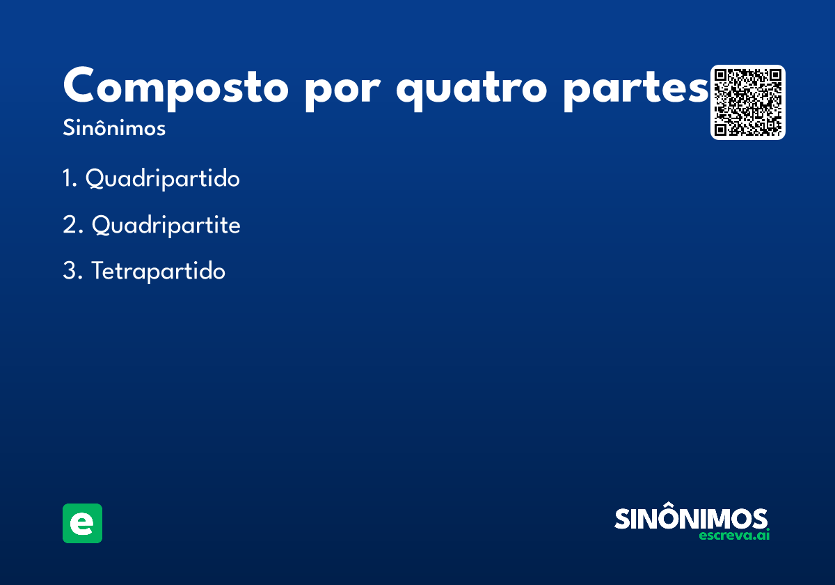 composto por quatro partes
