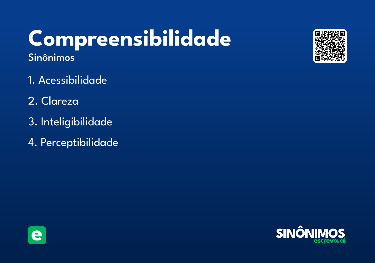 compreensibilidade