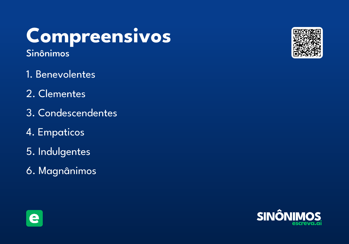compreensivos