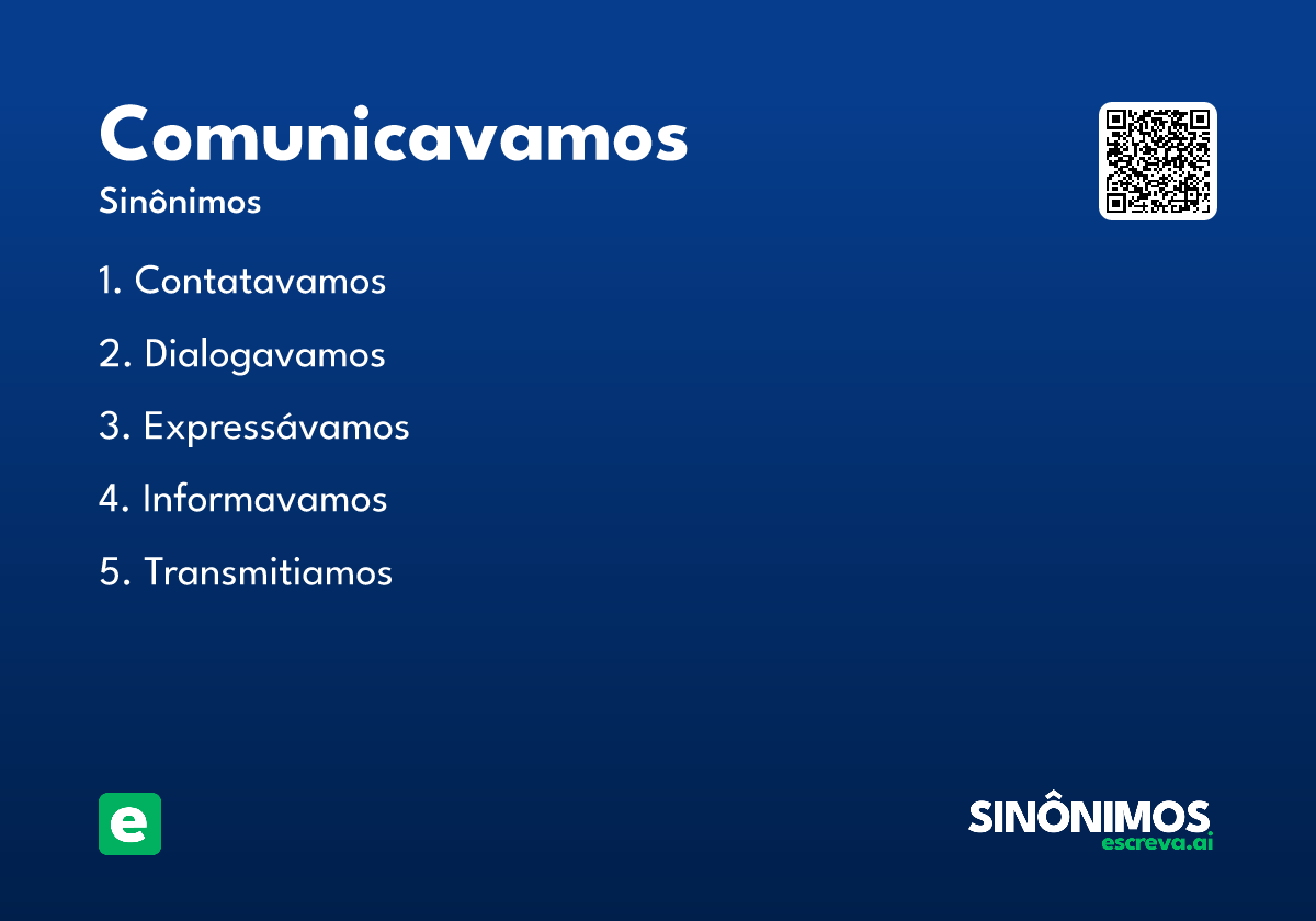 comunicavamos