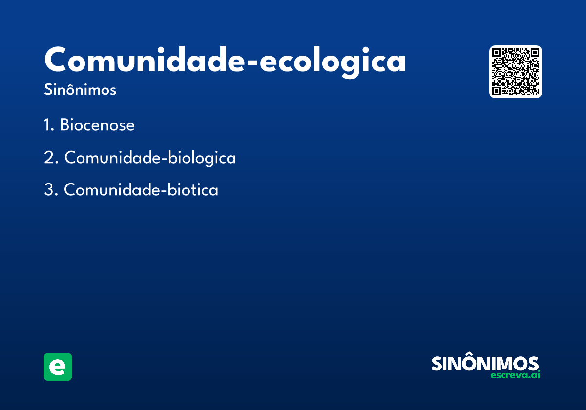comunidade-ecologica