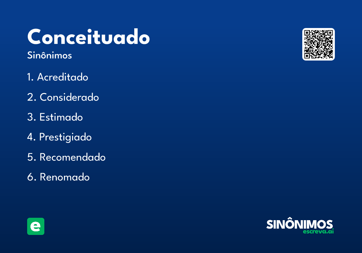 conceituado