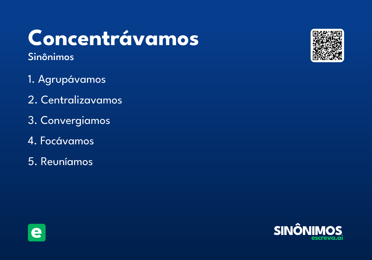 concentrávamos