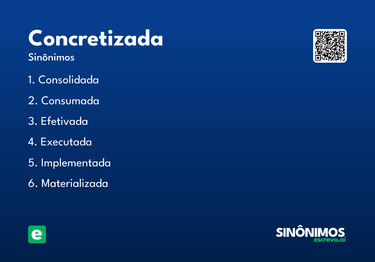 concretizada
