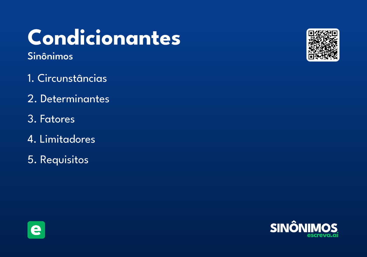 condicionantes