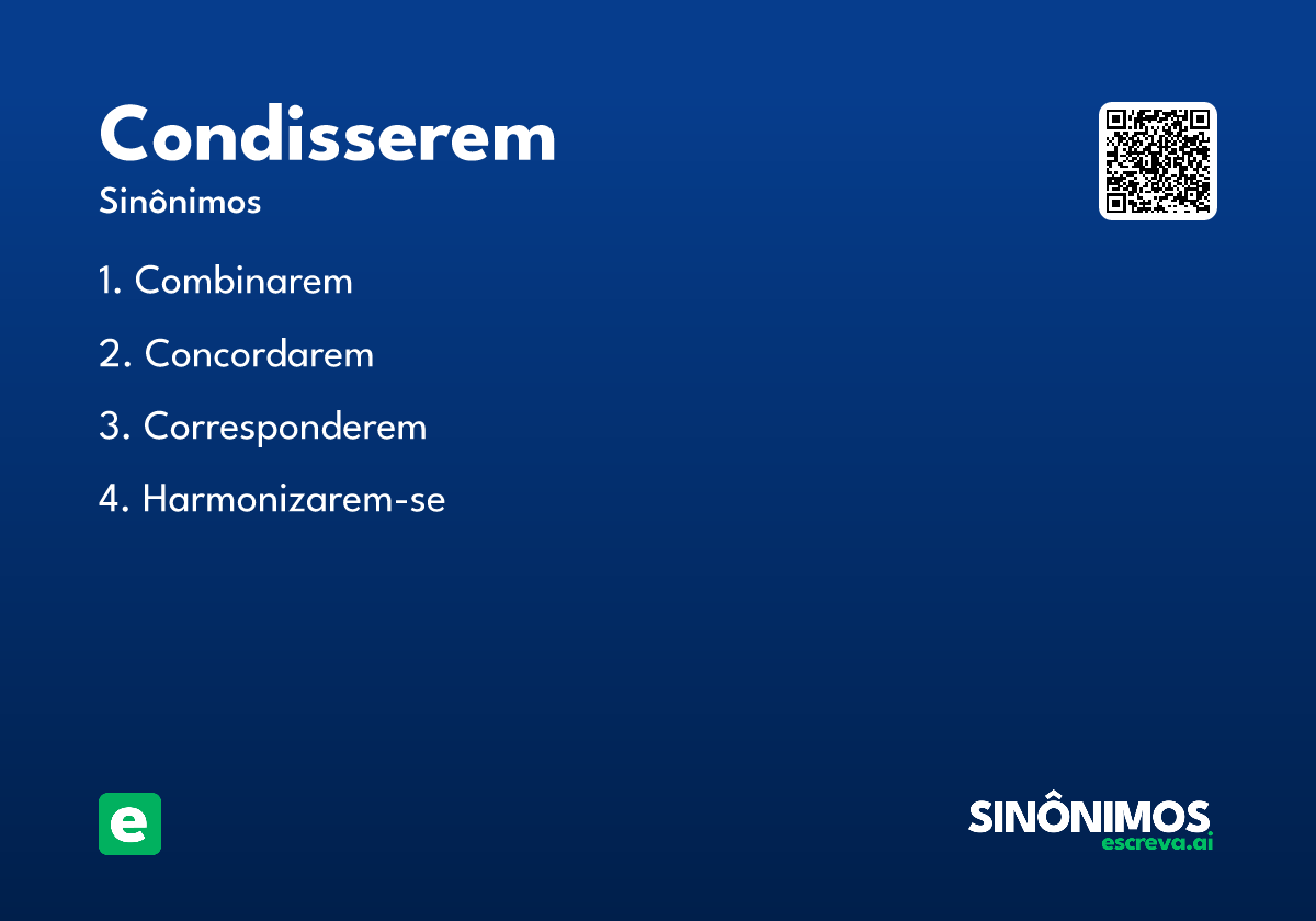 condisserem