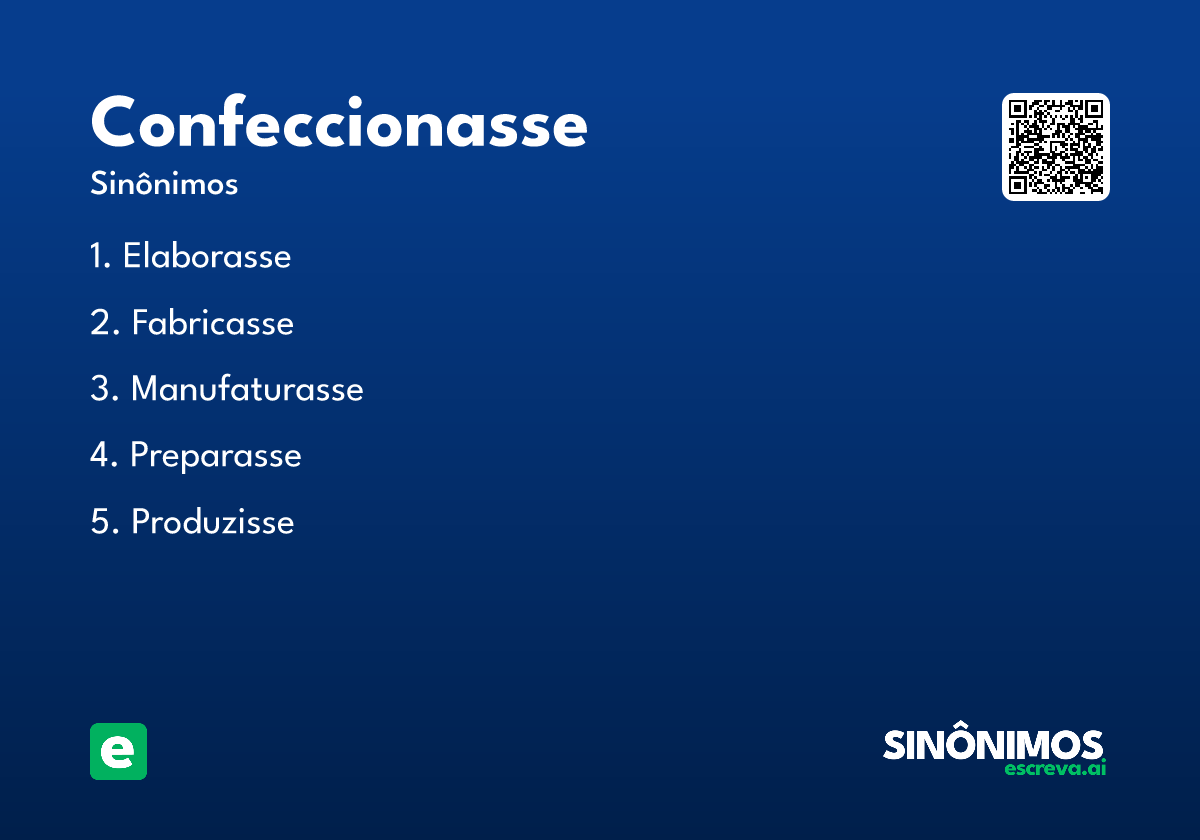 confeccionasse