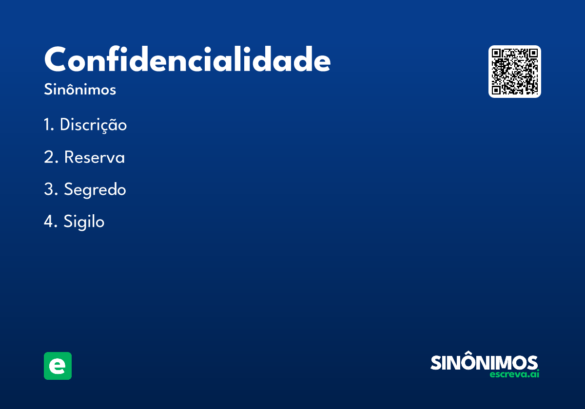 confidencialidade