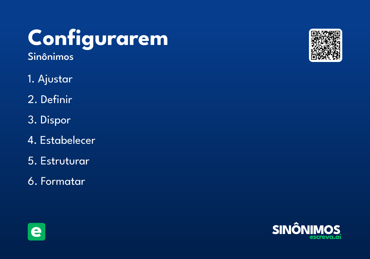 configurarem