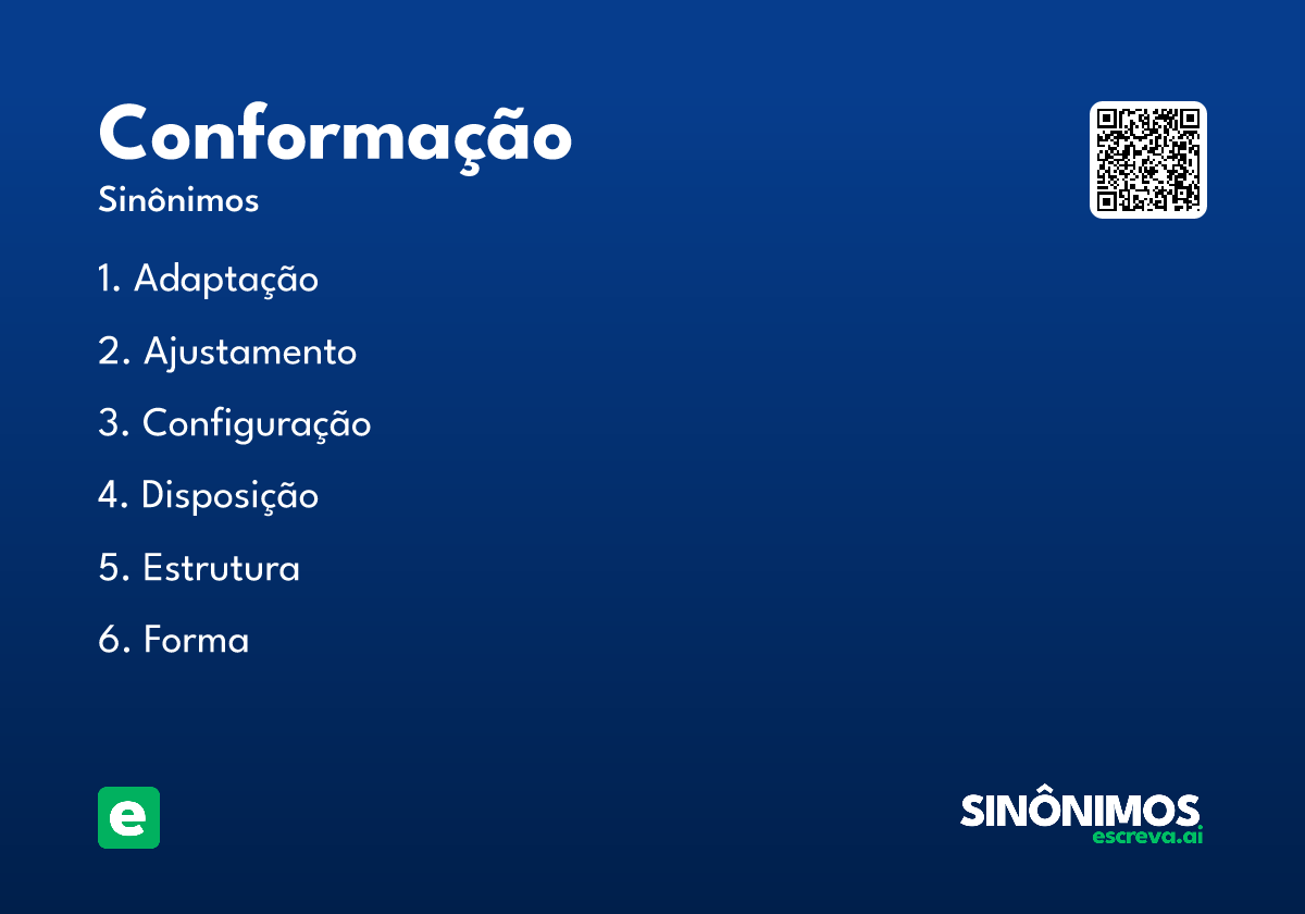 conformação